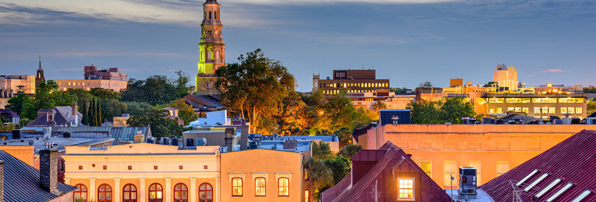 Charleston, South Carolina, USA town skyline. Charleston, South Carolina, USA town skyline.