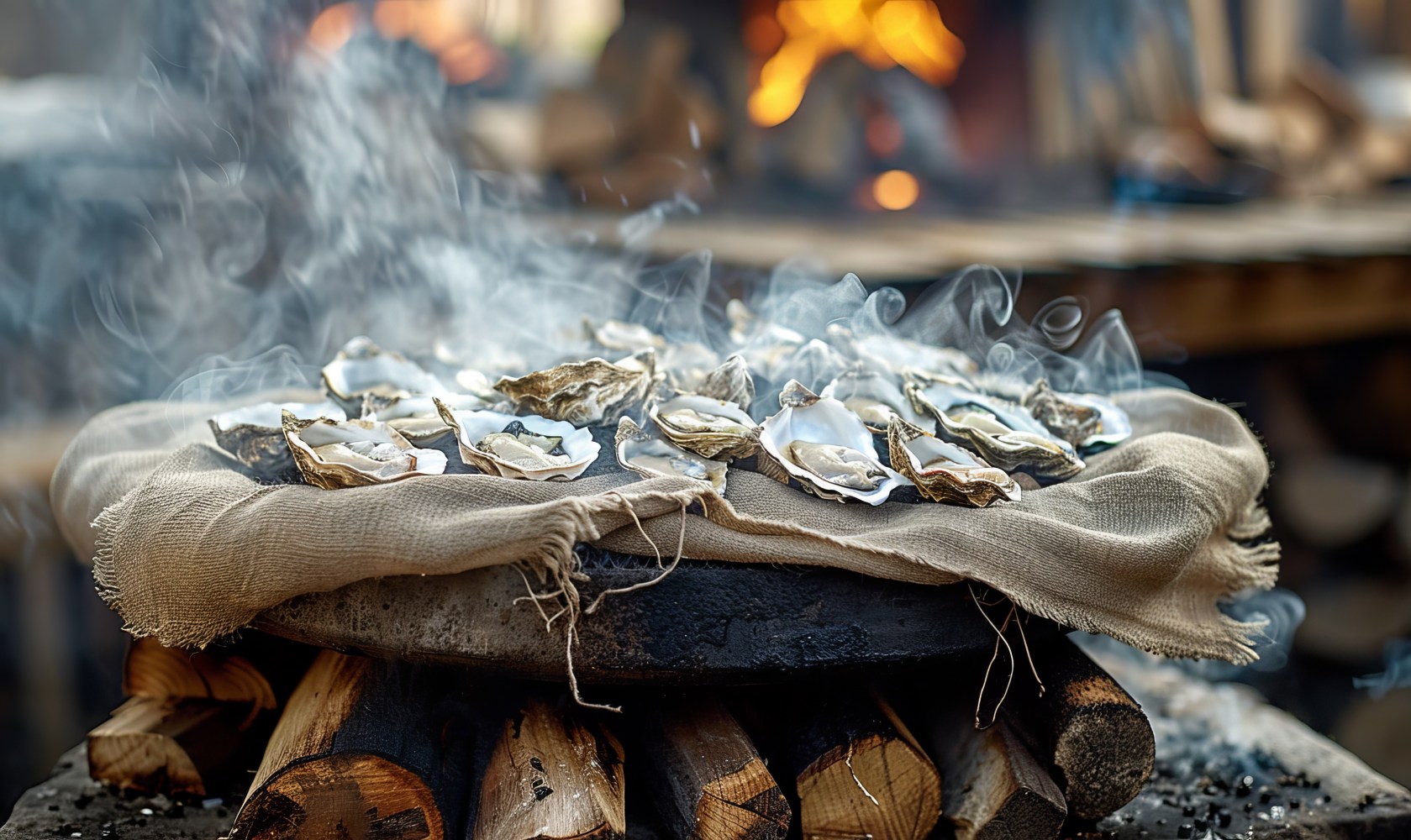 Charleston oyster roast Lowcountry
tradition